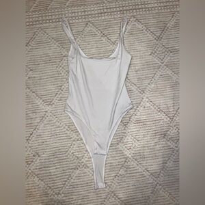 Subdued White Bodysuit